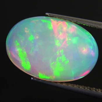 1.25 Ct 7x9 MM AAA Loodus Etioopia Ovaalne Opaal Kuju kivi ümber Lahti Gemstone