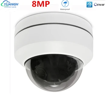 8MP Väljas PTZ Kaamera ONVIF P2P Mobiil Vaadata 4X SUUM Video Valve Öise Nägemise Home Security Kaamera