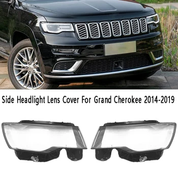 Auto Esitulede Objektiivi Kate Läbipaistev Pea Valgus Lambi Kest Jeep Grand Cherokee 2014-2019