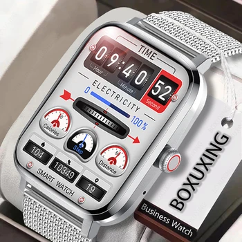 Bluetooth Helistamine Smart Watch Mehed Naised NFC Smartwatch 1.85