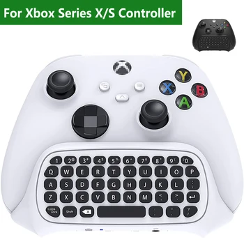 Juhtmeta Klaviatuur Xbox Seeria X/S Kontroller 2.4 Ghz Mini Klaviatuuri Mängude Chatpad Audio/Peakomplekti Pesa Xbox Üks/S