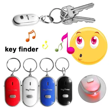 LED Pilli Key Finder Vilkuv piiksumist Kontrolli Häire Anti-Kadunud Võti Lokaator Finder Tracker võtmehoidja