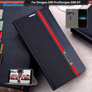 Luksus PU Naha Puhul Doogee S96 Pro Flip Case For Doogee S96 GT Telefoni Juhul Pehme TPU Silikoon tagakaas