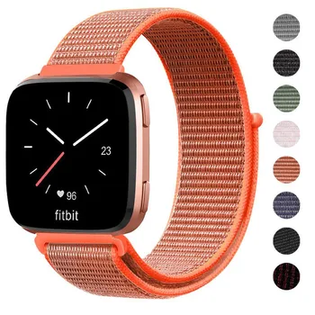 Nailon Aas Rihma Fitbit Vastupidi/Lite/Versa2 bänd Smart watch replacment Watchbands vöö, Käevõru Fitbit Vastupidi 2 correa