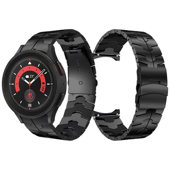 Nr Lõhe Roostevabast Terasest Metallist Käevõru Samsung Galaxy Watch5 Pro Galaxy Watch4 Klassikaline 46 mm 42mm 44mm 40mm Watchbands