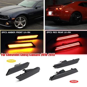 Näiteks Chevrolet Chevy Camaro 2010-2015 Amber Ees Pool Sm-i Tuli suunatule Punane Tagumine Pool Sm-i Sõidu Tuled 12V