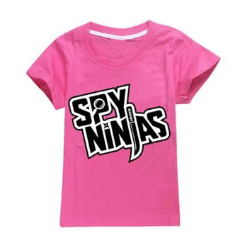 Suvel Lapsed Cosplay Spioon Ninjas Lühikese Varrukaga T-särk Puuvillane Tshirts Tüdrukute Riided Poistele Tee Kostüümid kawaii Jõulud Särk