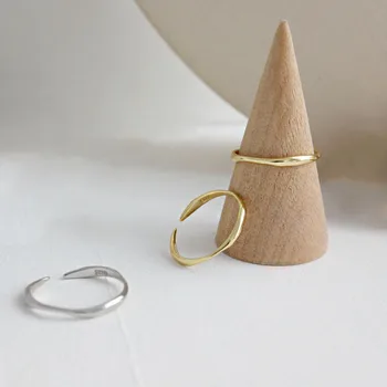 Väike Reguleeritav Sõrme Sõrmus Naine, Kulla Ja Hõbeda Värvi Ring Avamine Mini Pöidla Rõngad Naised Mehed Grils Võlusid Ehted