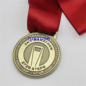 Antiik kahepoolne ülemaailmse tervishoiu medal medal kohandatud, tehase otsene custom sport medal