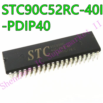 (Integrated Circuit)STC90C52RC-40I-PDIP40 DIP-40 Inline 51 MCU 8051