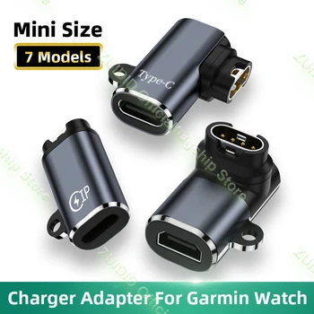 Micro-USB/Tüüp C/8-Pin Adapter laadimiskaabel eest Garmin Fenix 7/7S/7X/6/6S/6X/5/5S/5X Smart Watch Aku Laadija Converter