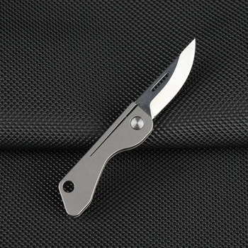 Titaan mini EDC tasku nuga matkatarvete avatud kast nuga võtmehoidja rippus väljas multifunktsionaalne kaasaskantav nuga
